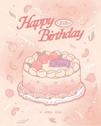 SM ARTIST BIRTHDAY 壓克力蛋糕盒/鉤織蛋糕吊飾