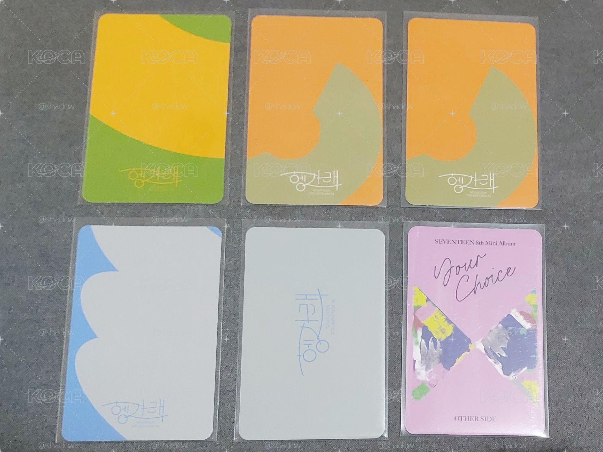 勝寛🍊 SEUNGKWAN MINI7 MINI8 專卡 