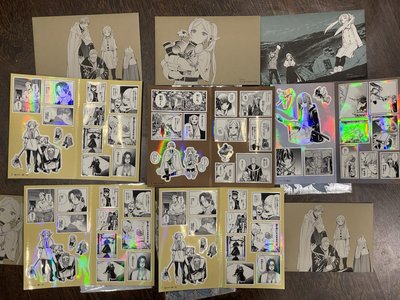 芙莉蓮第一彈信封貼紙