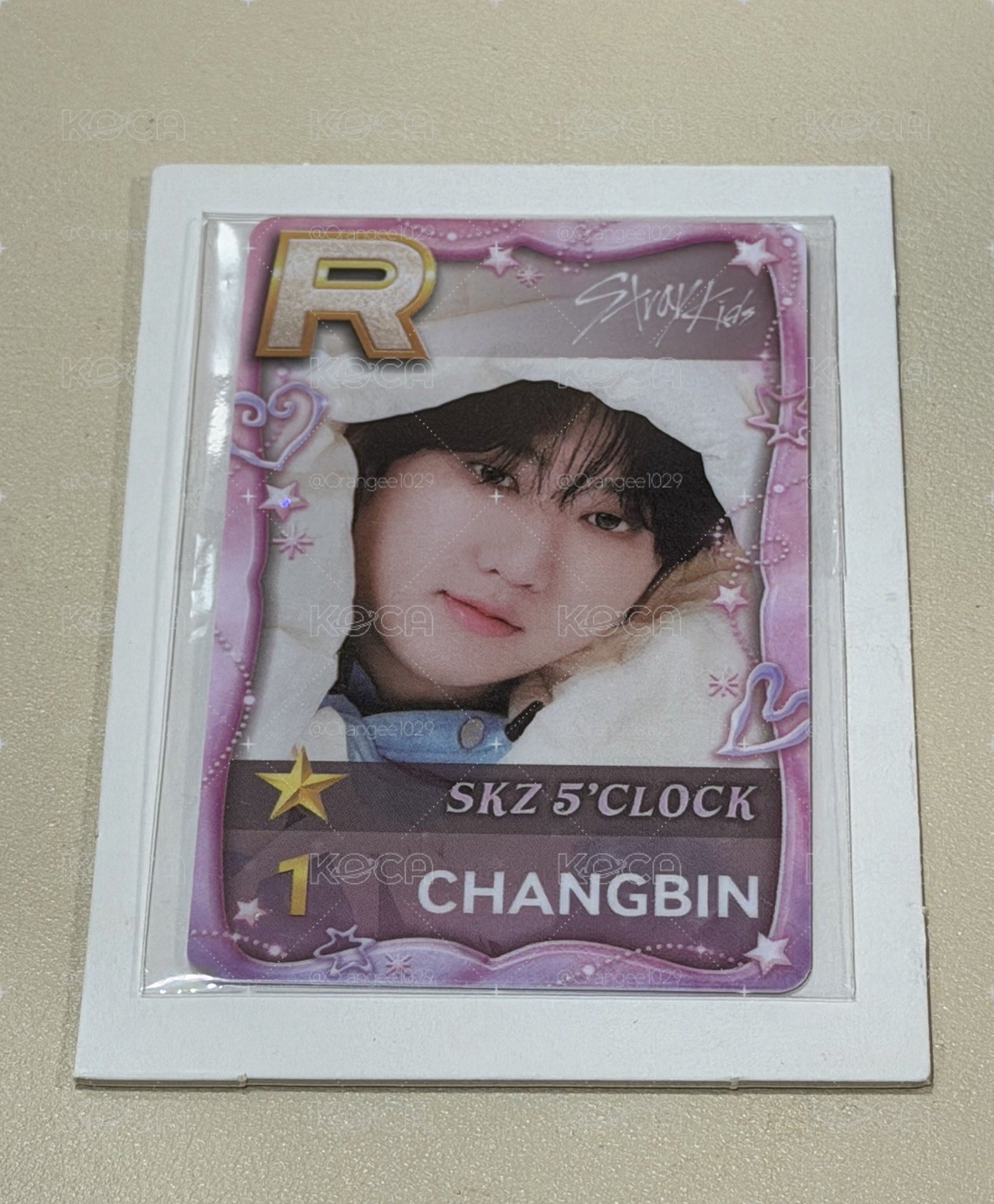 SUPERSTAR 遊戲卡 SKZ 5’CLOCK 彬