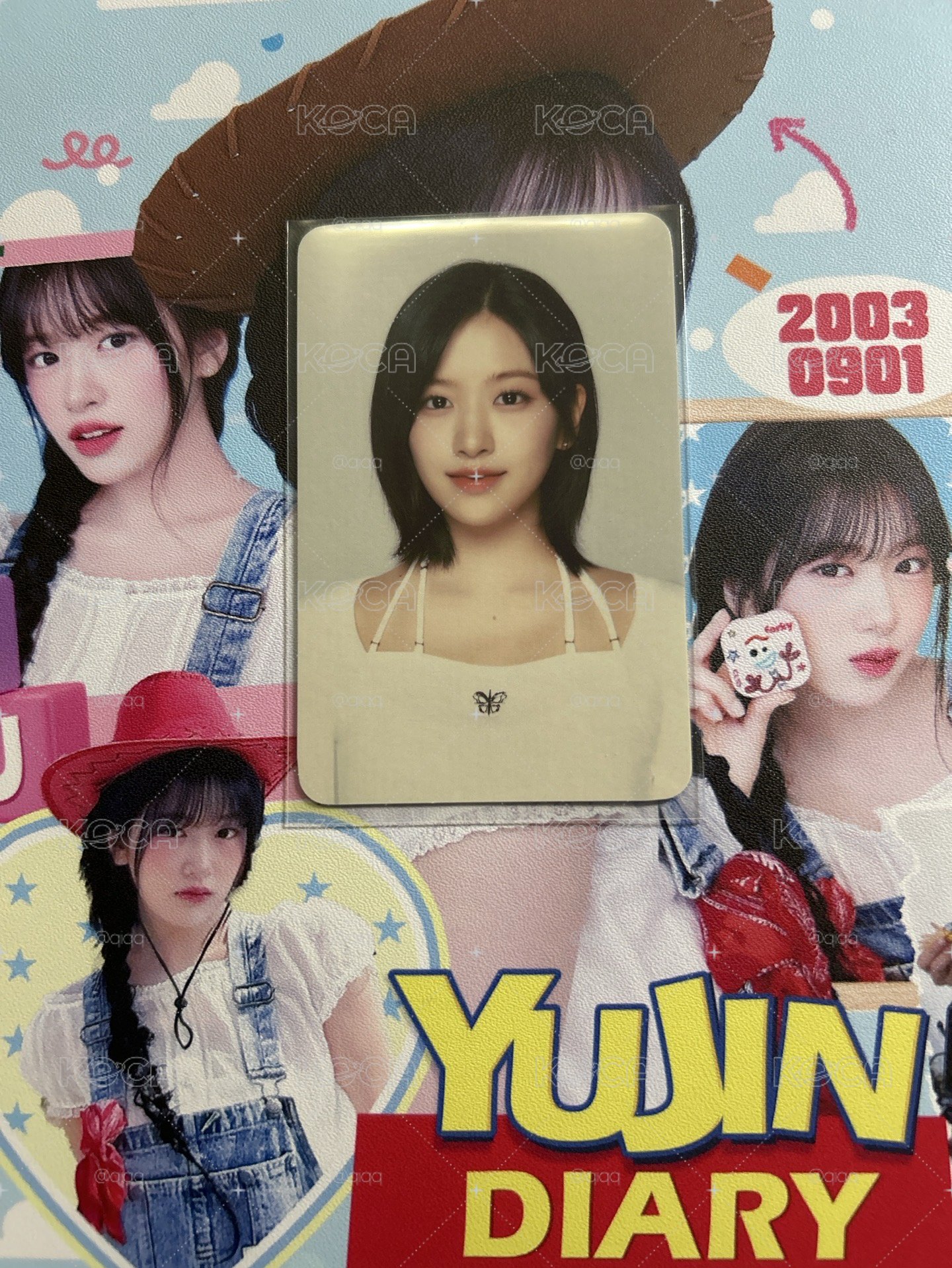 24’FM MAGAZINE IVE 周邊卡 成員設計周邊卡
