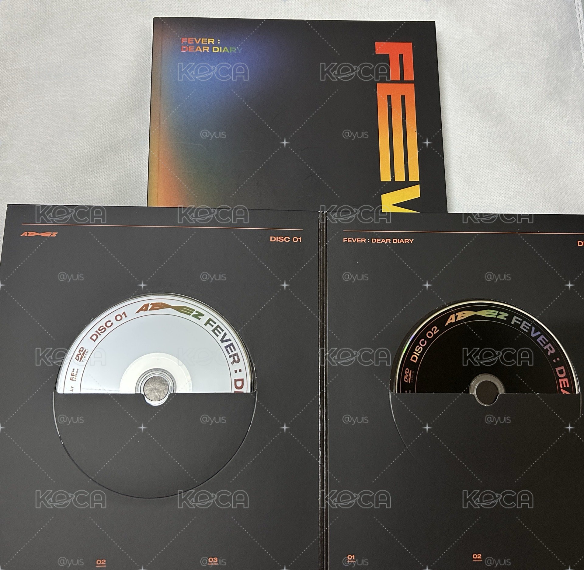 ATEEZ Ode to Youth & FEVER : DEAR DIARY 寫真集