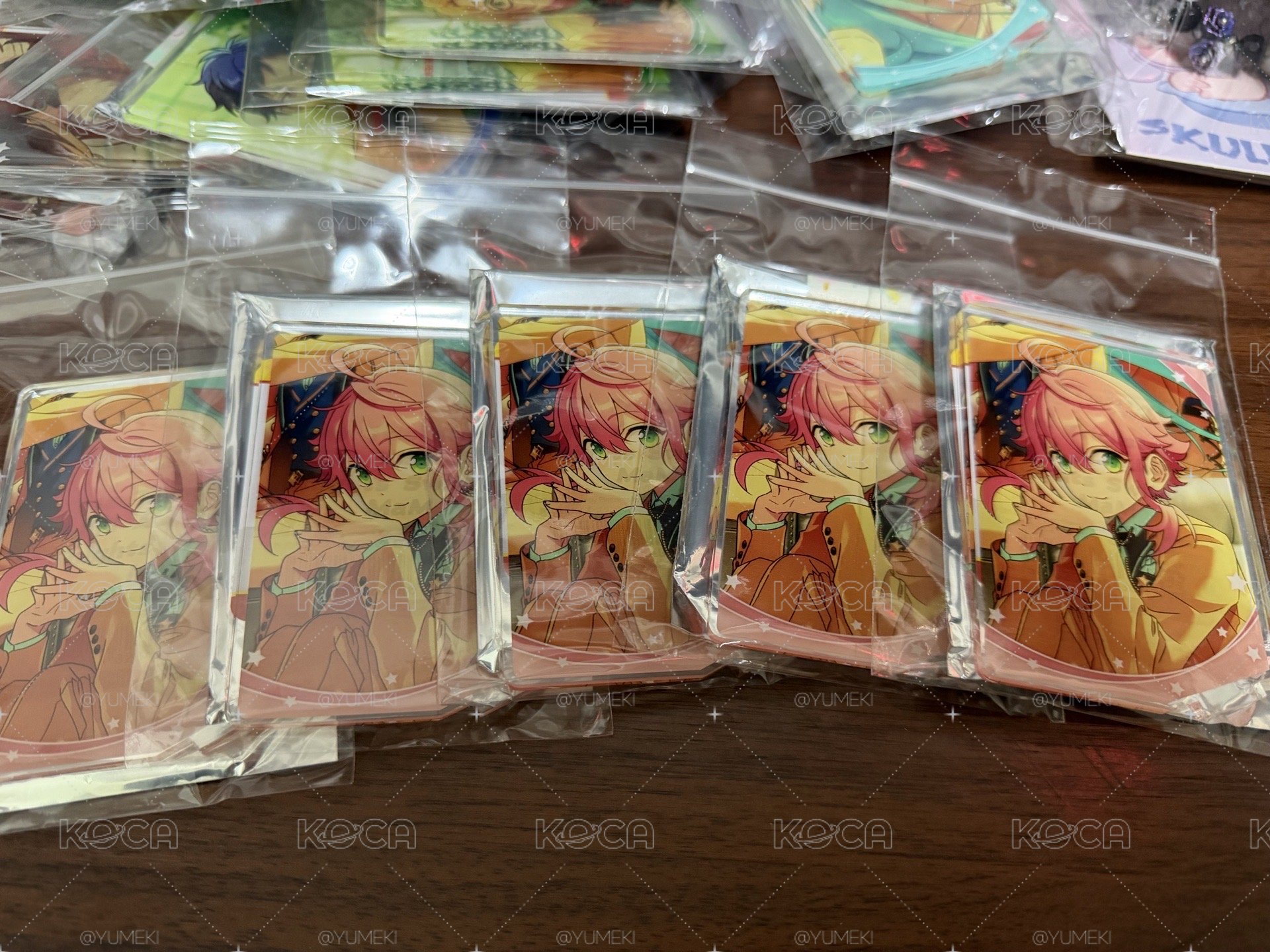 桃李 5週年 壓克力立牌 set