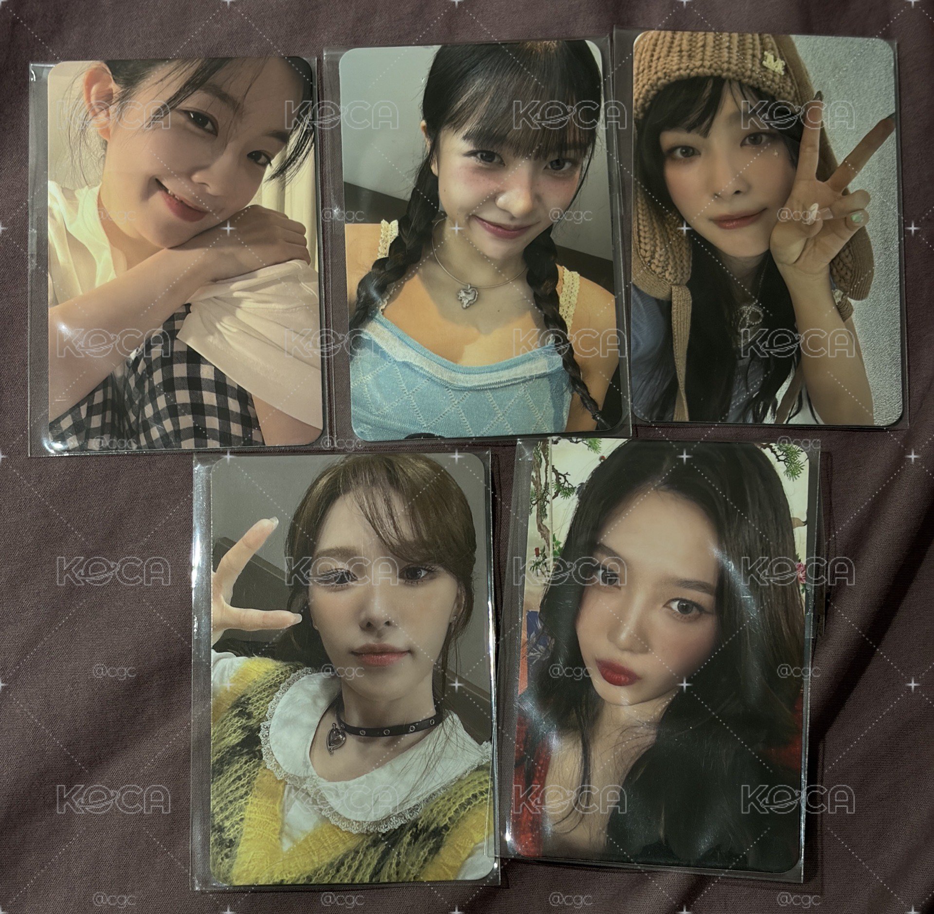 red velvet sm幸運卡特典 套出