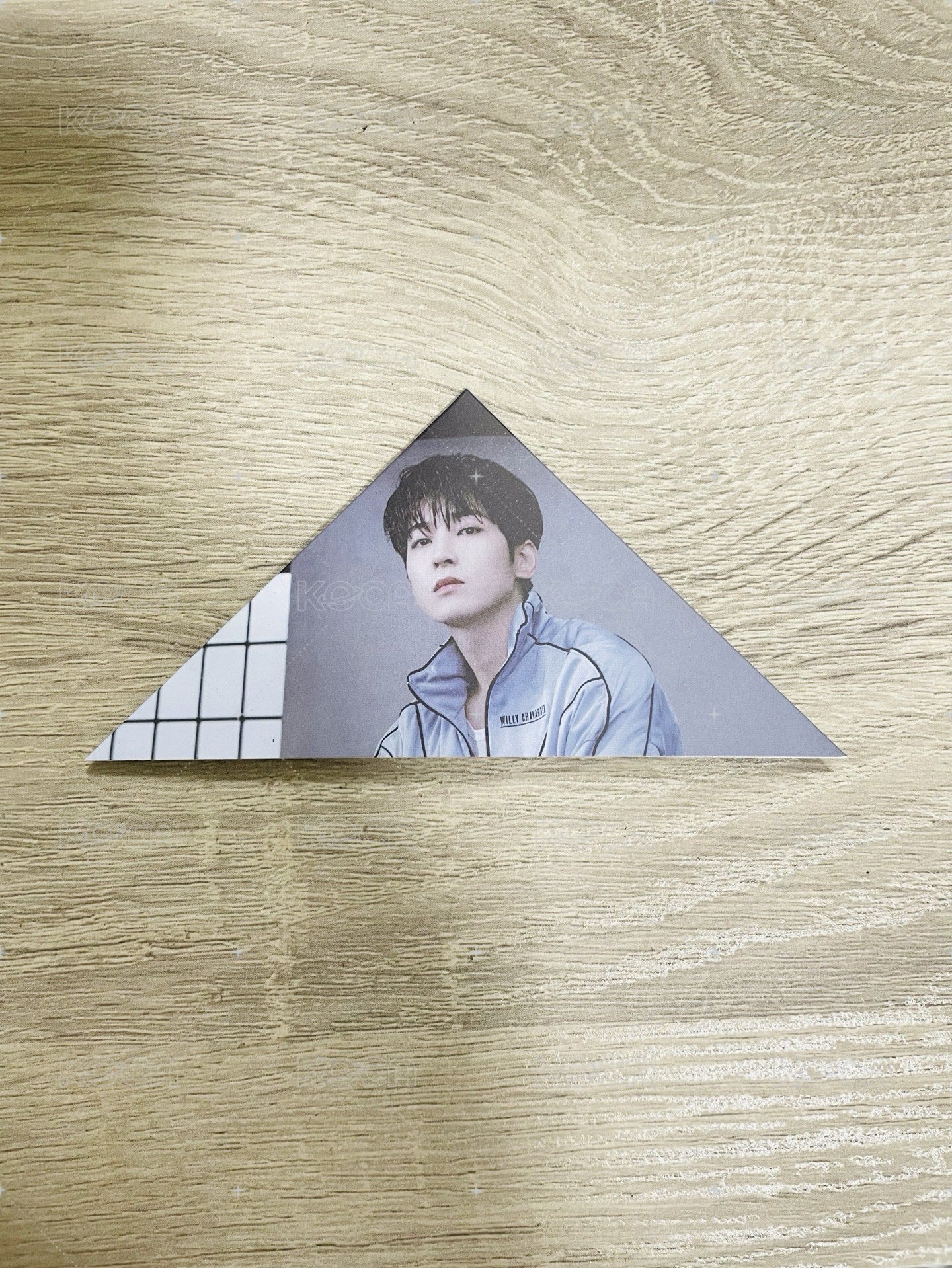 Mini10 圓佑 書籤 藍版