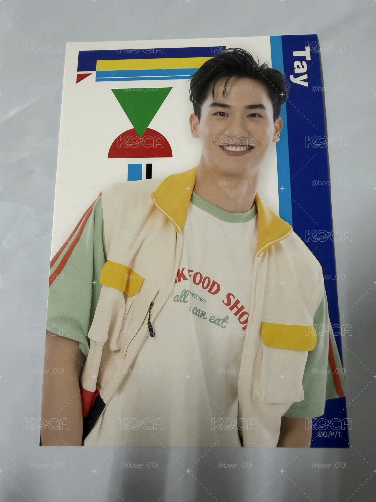 (現貨）TAY GMMTV FAN FEST 2022LIVE IN JAPAN 明信片 