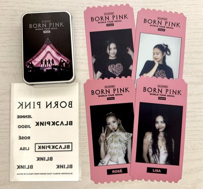 BLACKPINK二巡首爾安可場會員禮組