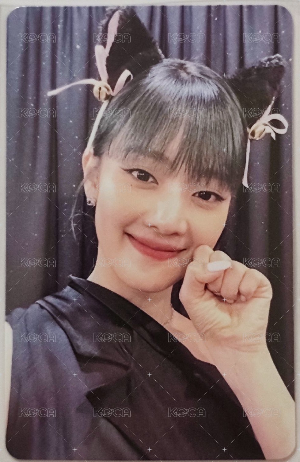 I feel kms 2.0 隱藏貓手雙面卡 幸運卡  背面