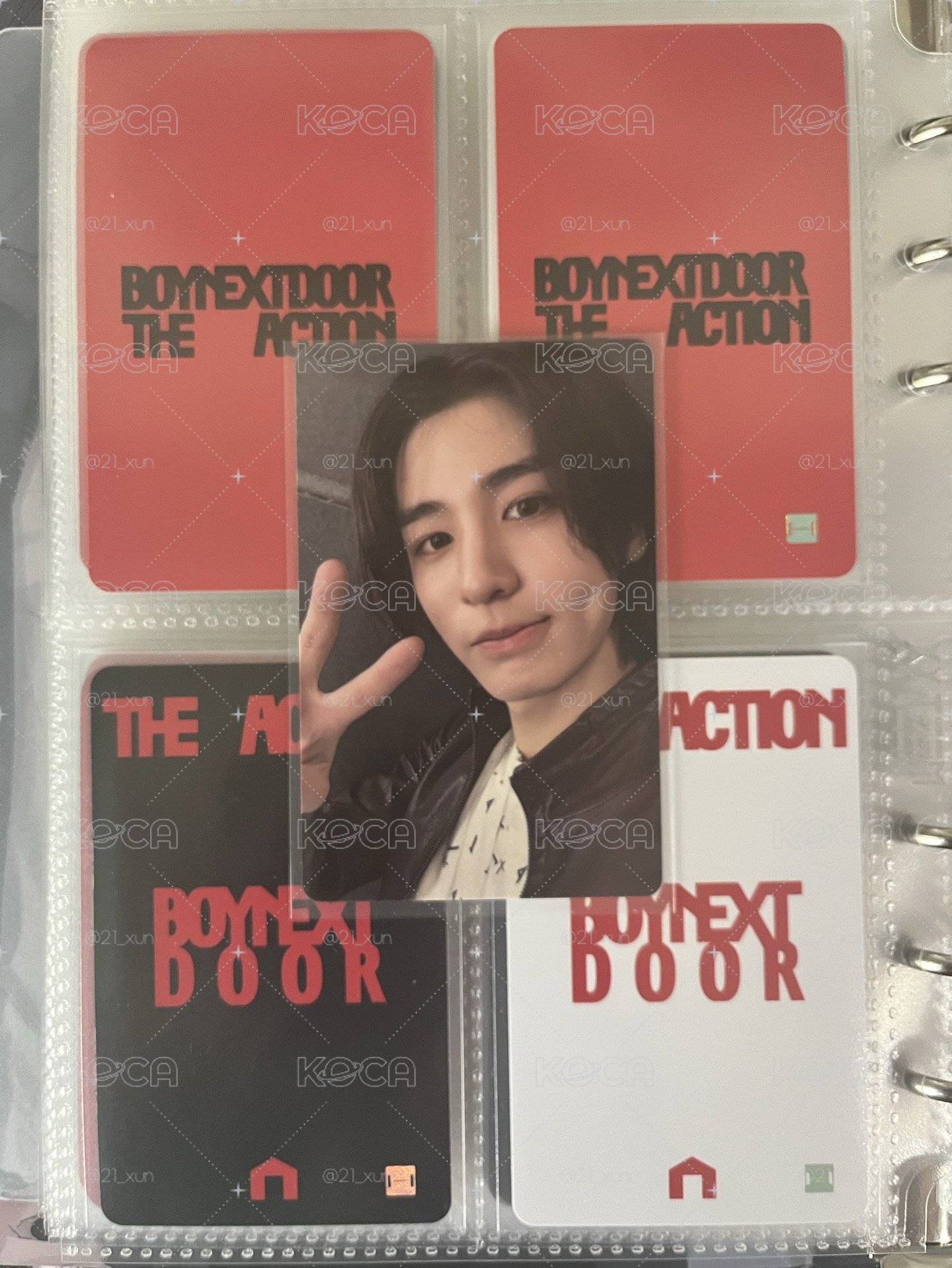The Action yzy北京簽售2.0 手繪卡背