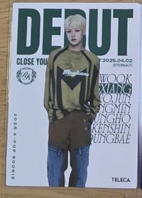2025 K-POP ROOKIE TELECA 隨機卡 