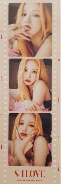 I LOVE born ver. 專輯卡 膠片