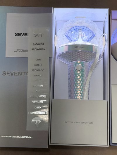 （現貨 可當日寄出）seventeen 一代+二代克拉棒 手燈