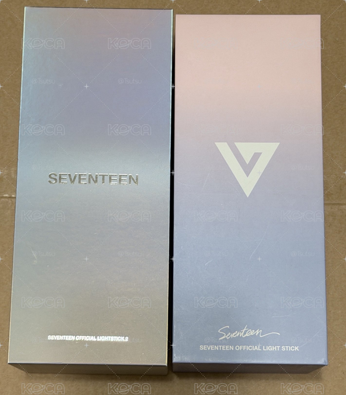 （現貨 可當日寄出）seventeen 一代+二代克拉棒 手燈