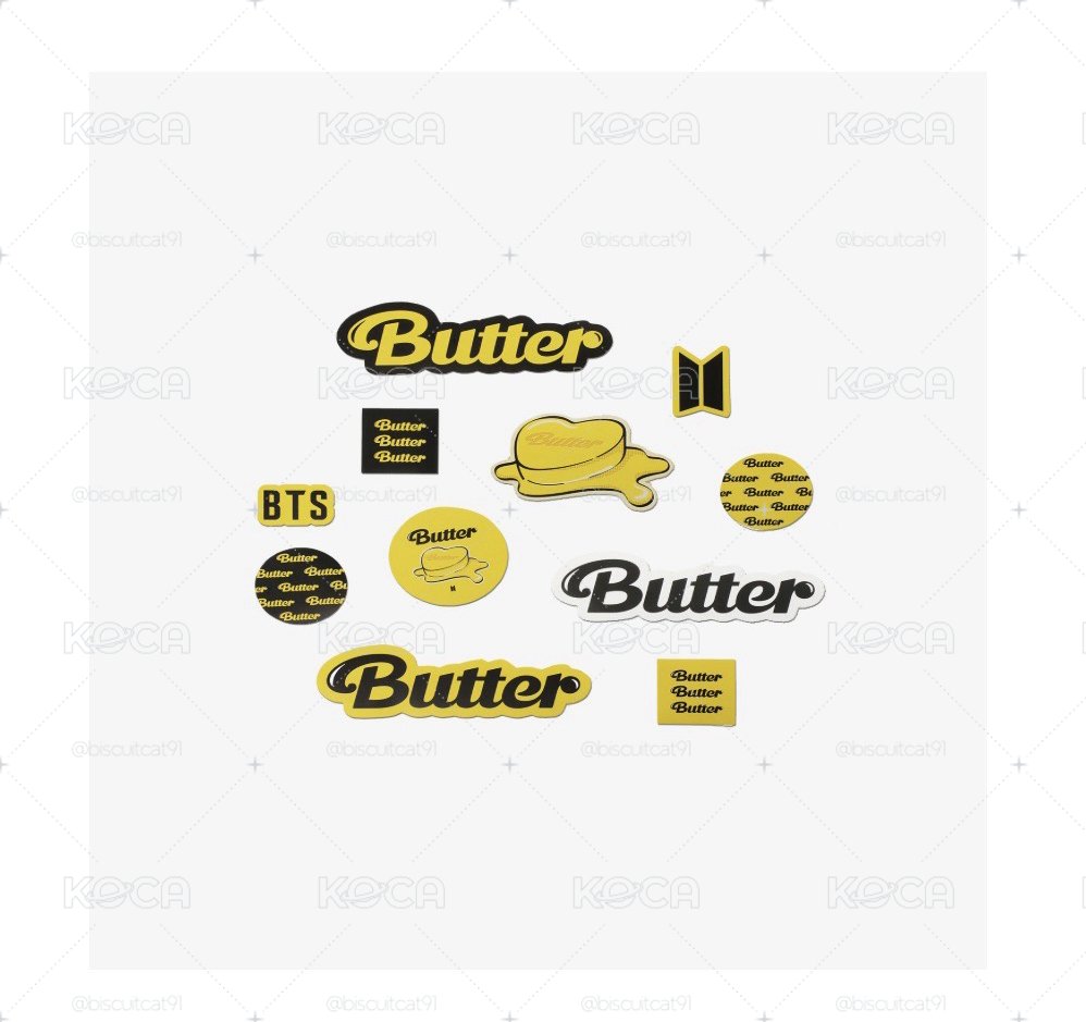 BUTTER 貼紙包