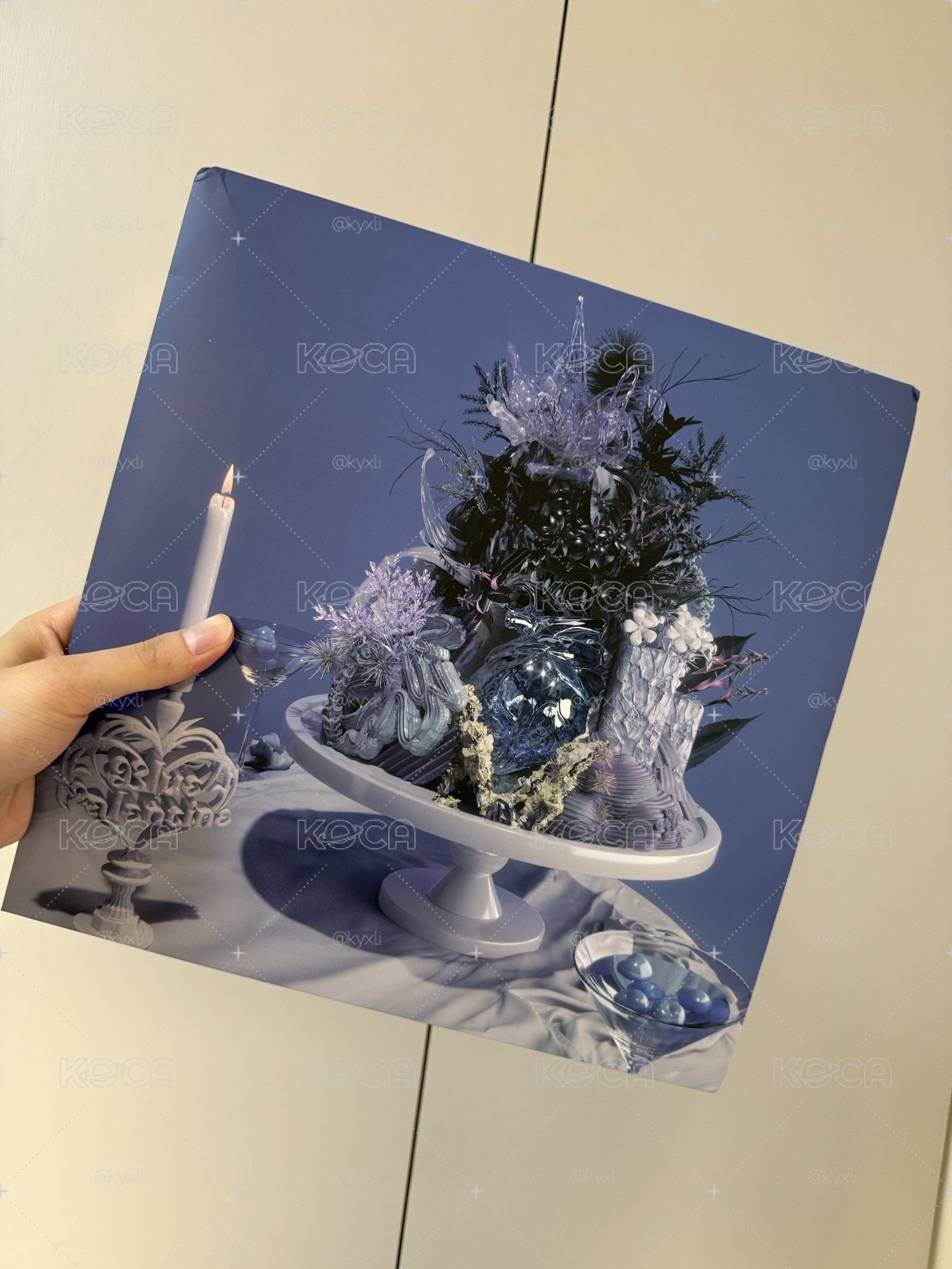 藍情黑膠黑版