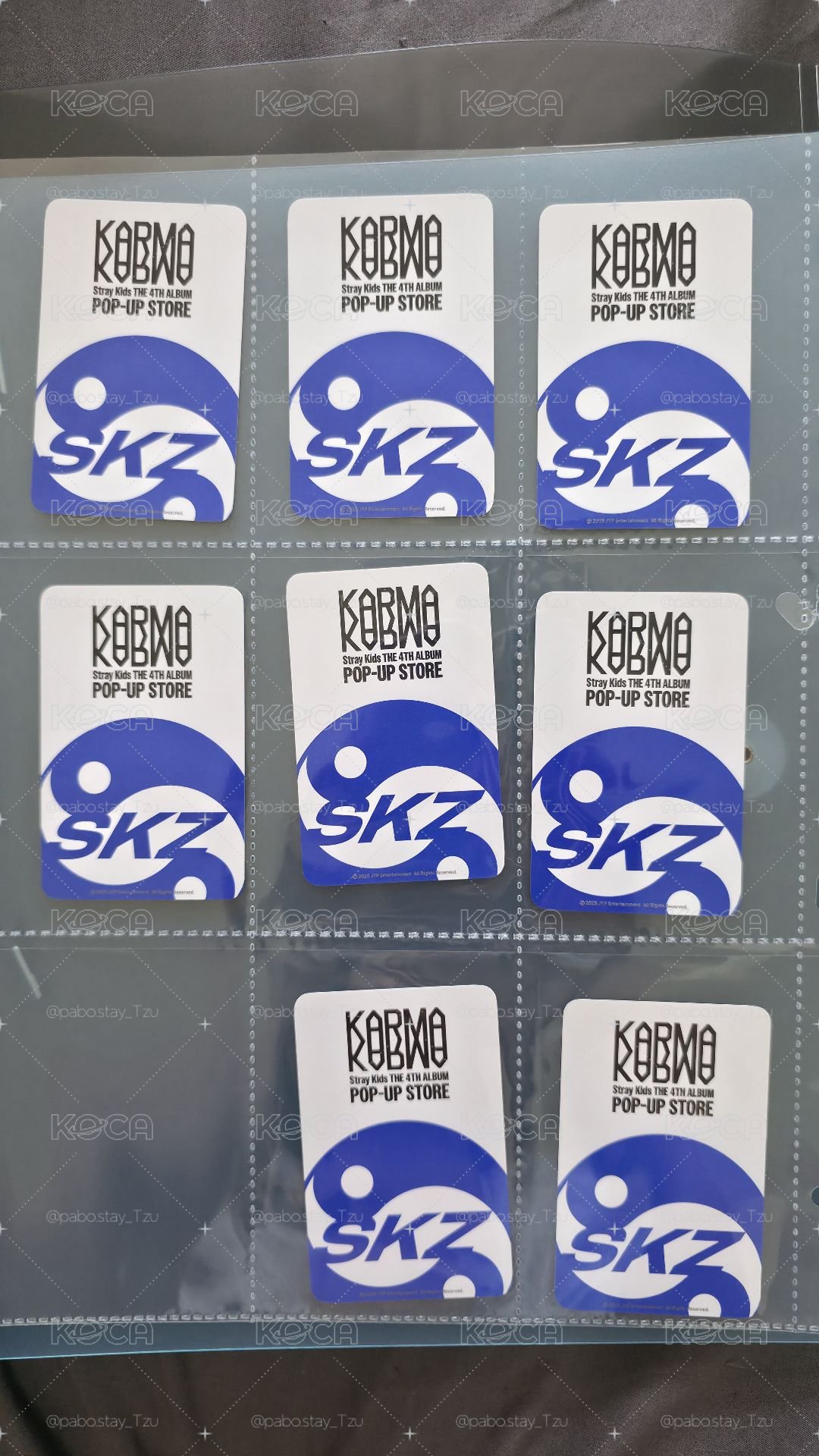KARMA 快閃店 2.0 幸運卡 一套