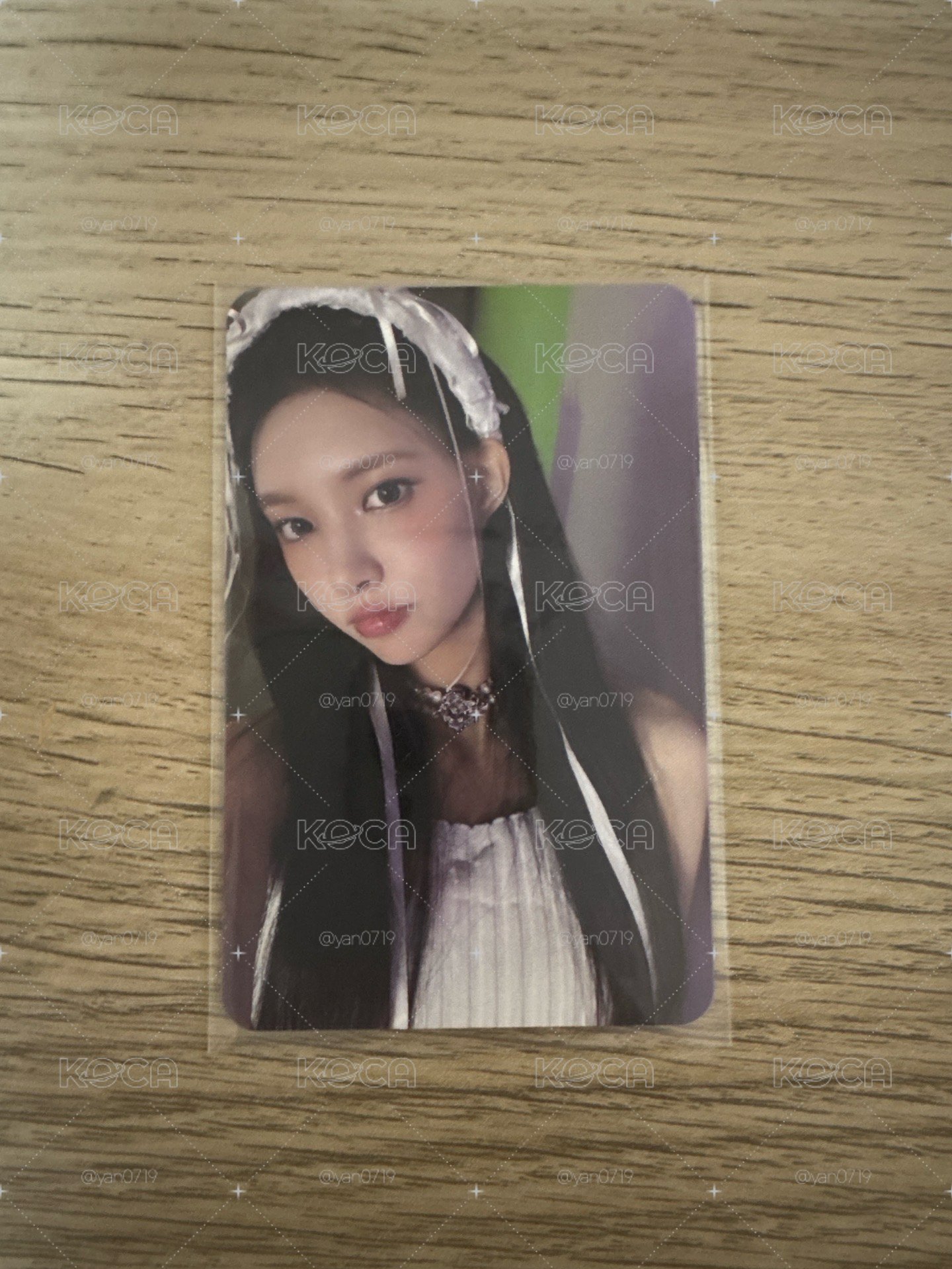 SUPER REAL ME hl 3.0 簽售卡 Yunah