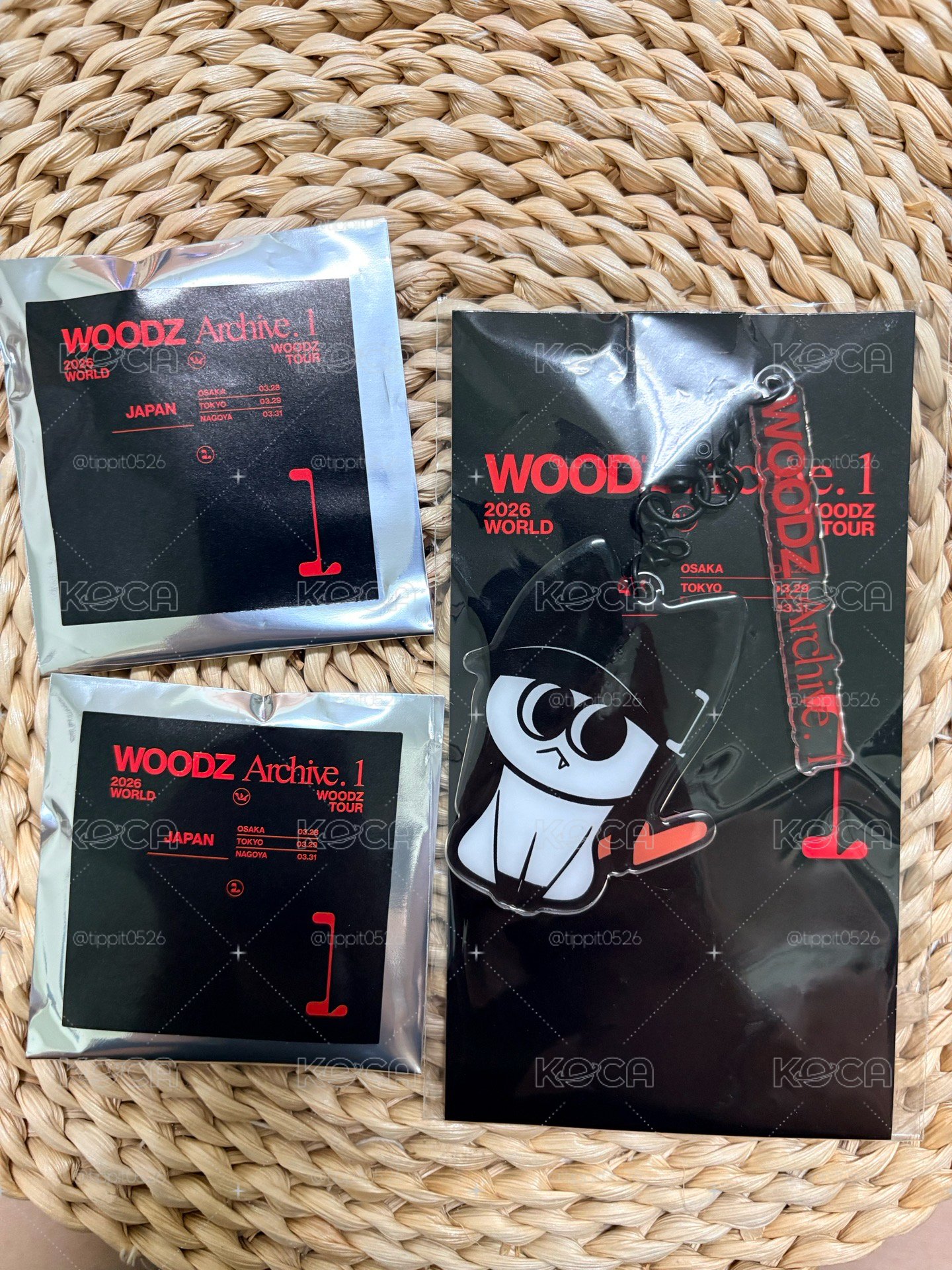 WOODZ日本場周（托特包、MOODZ吊飾、盲包）