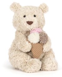 FAO Schwarz Medium 26cm S娃 冰淇淋巴熊