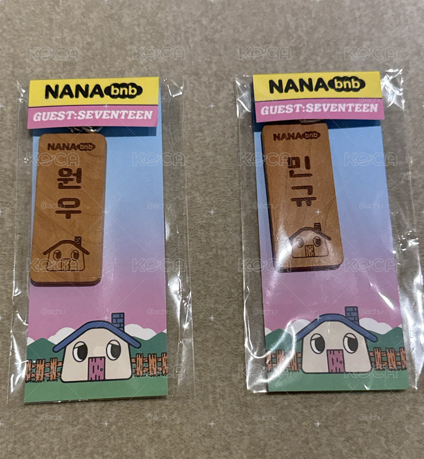 nanabnb 名字吊飾