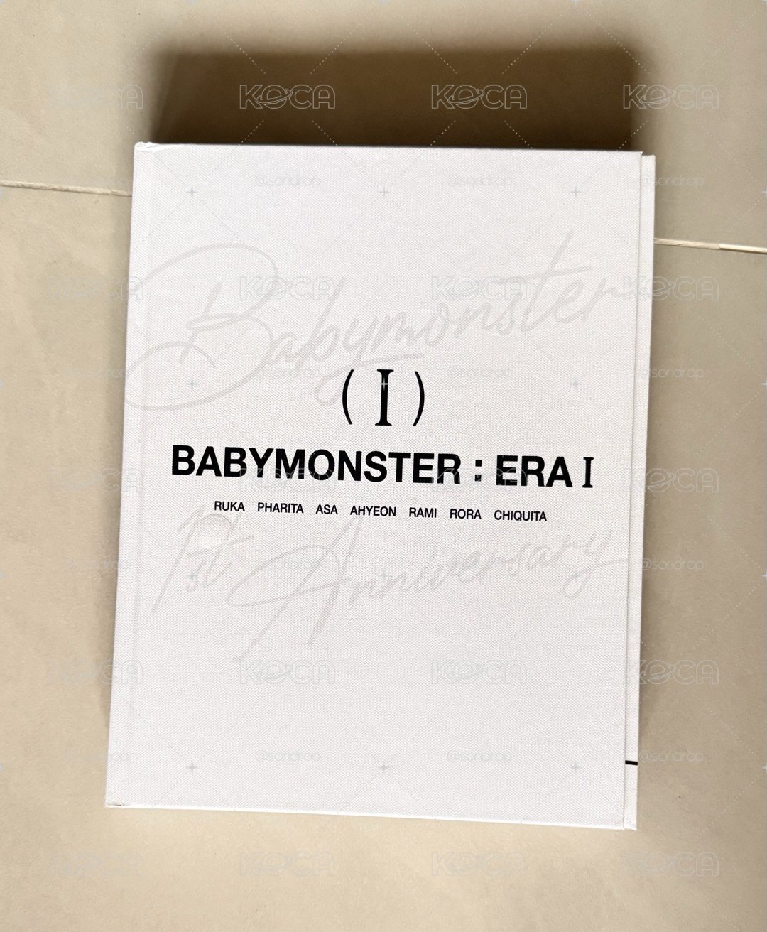 BABYMONSTER一週年寫真書 寫真集 