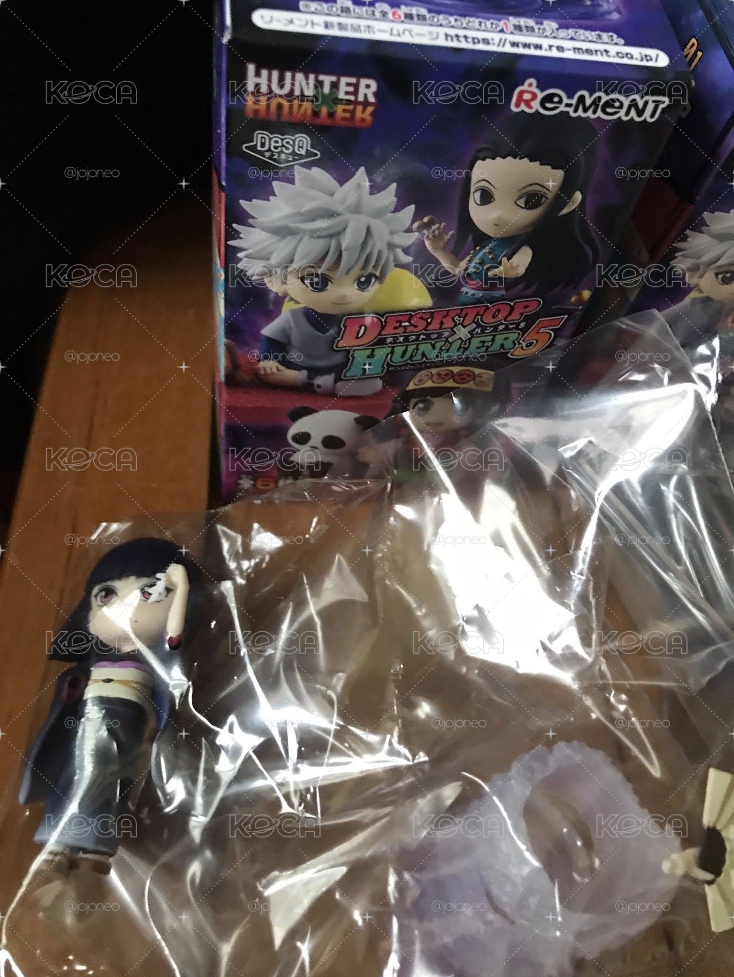 Re-MeNt 獵人 桌上小物 Hunter x Hunter 盒玩 揍敵客 家族 席巴 柯特 伊爾謎 桌上小物 05