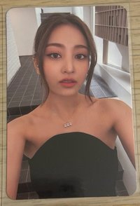 Jihyo 1st Mini album ZONE 專輯卡 