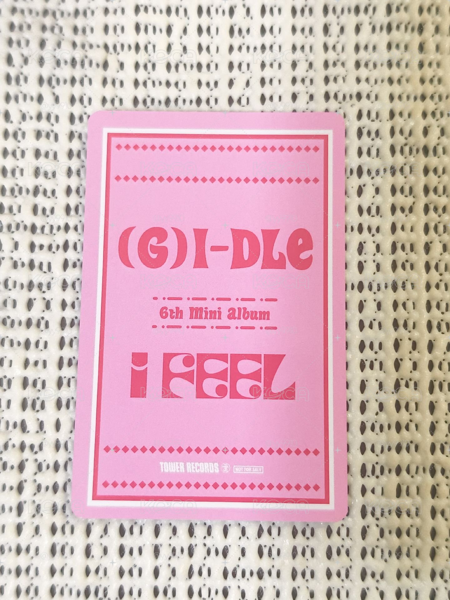 I feel 塔店 刷 特典卡 