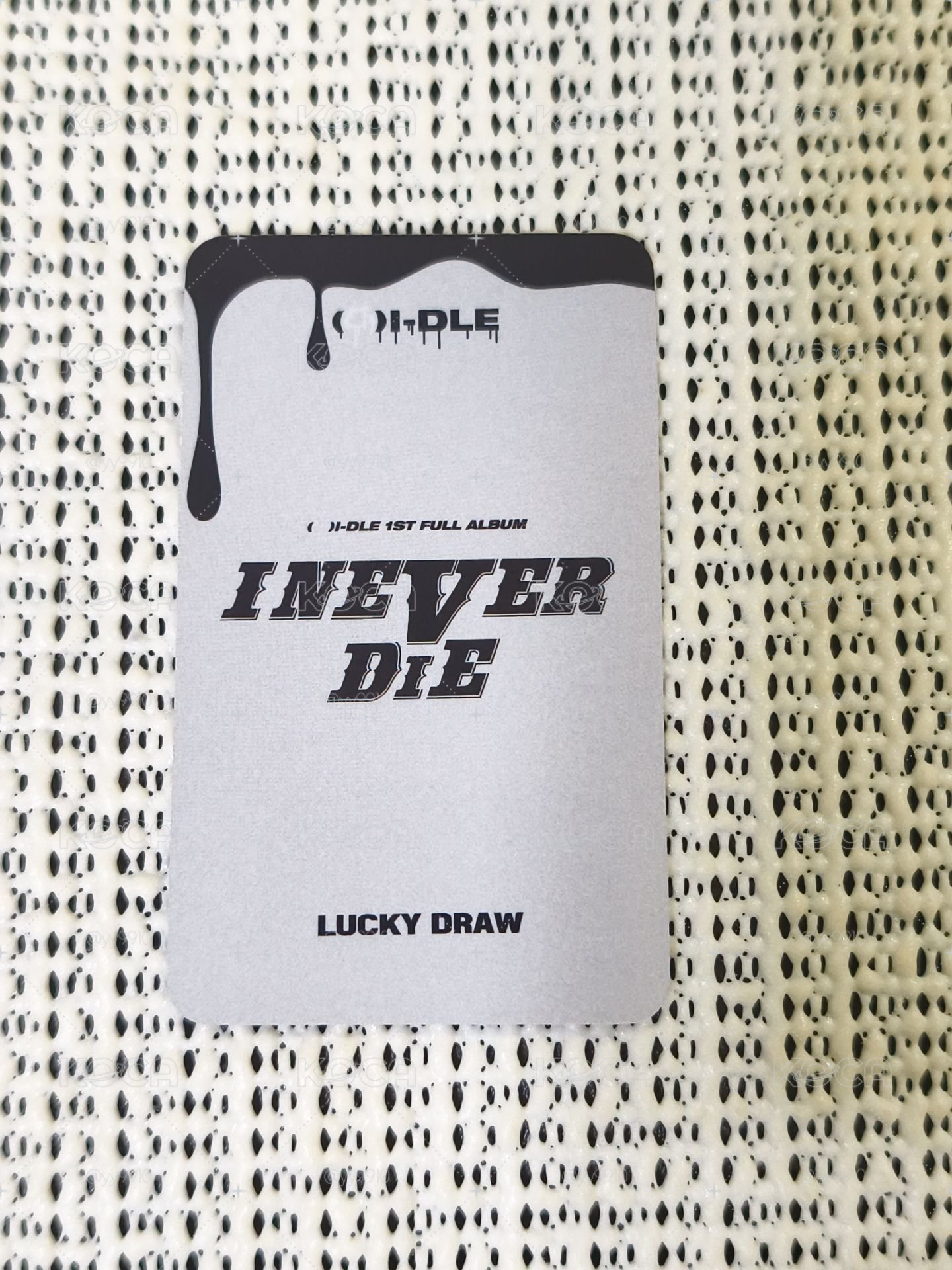 I NEVER DIE am am1 刷 特典卡 