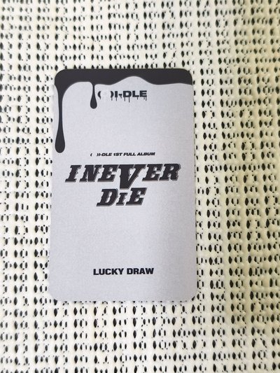 I NEVER DIE am am1 刷 特典卡 