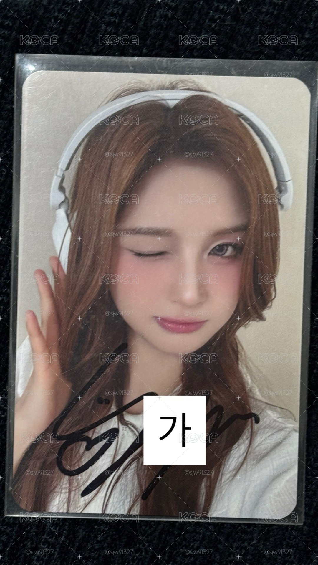 NMIXX 耳機薛 簽卡