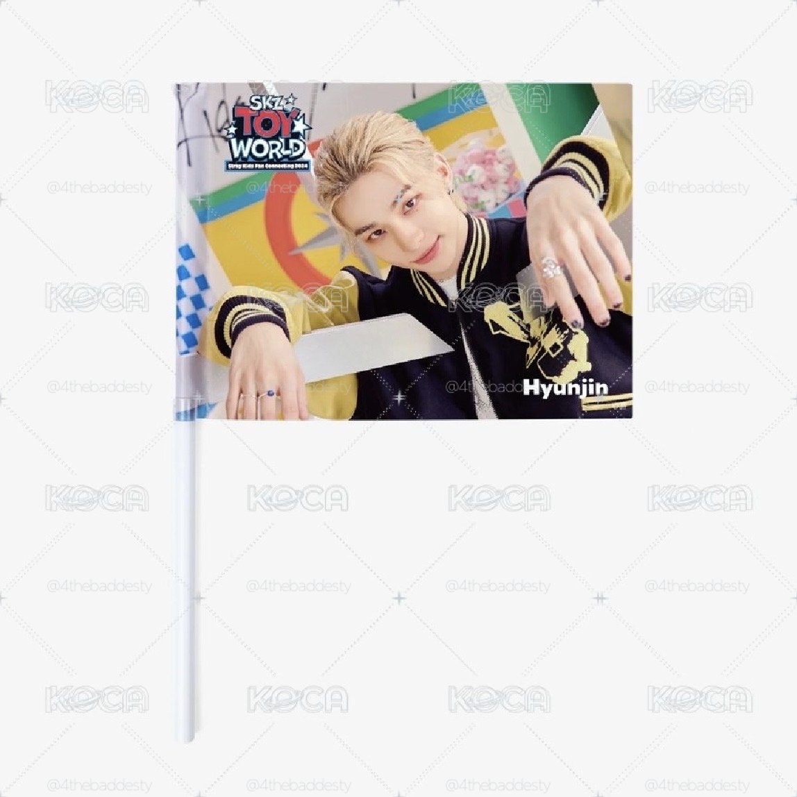 Stray kids 鉉辰 SKZ Toy World 2024 FC 旗子 