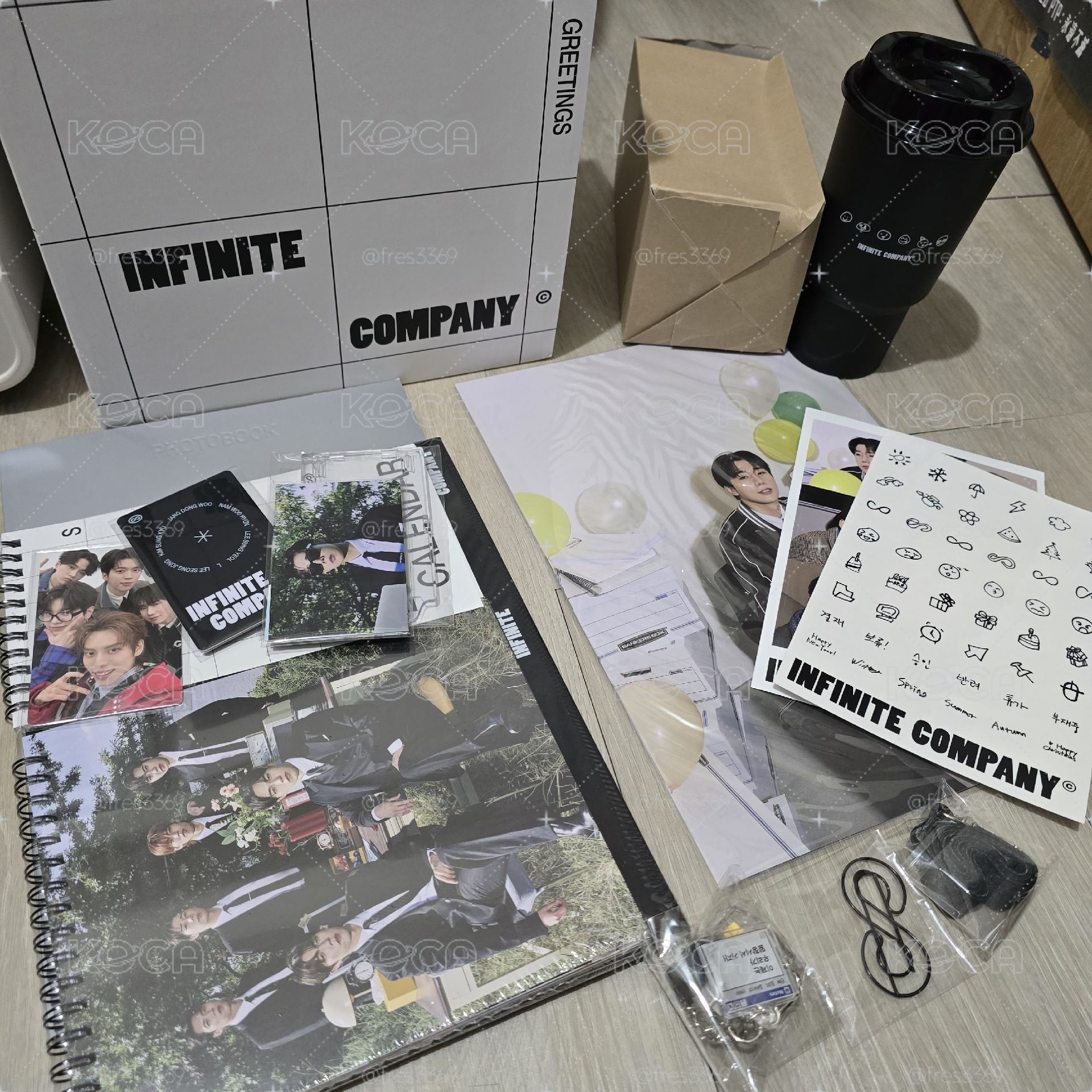 ［全新］INFINITE COMPANY 2026 年曆 SEASON'S GREETING