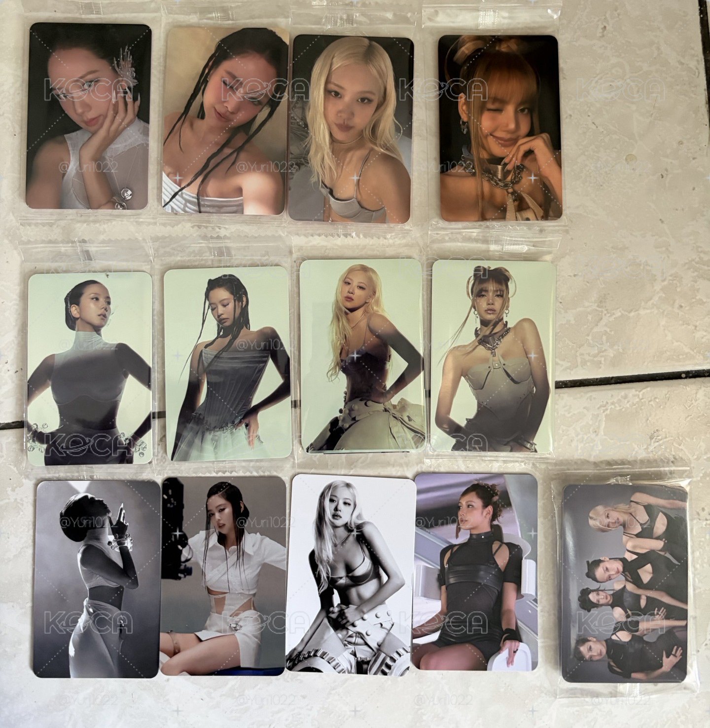 LISA迷你三輯：DEADLINE小卡】BLACKPINK DEADLINE k4 特典卡團卡- KOCA