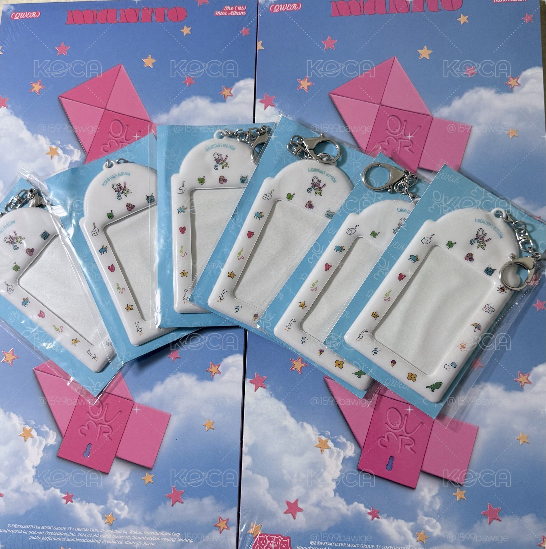 QWER 絕版迷二快閃店卡套