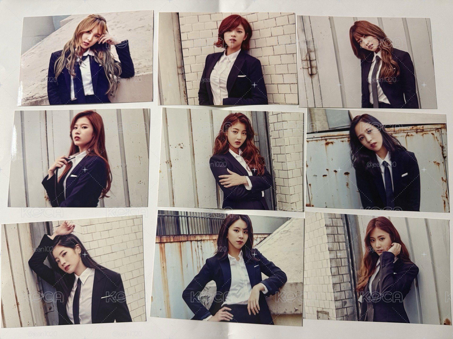 TWICE ONCE BEGINS Fanmeeting 明信片組