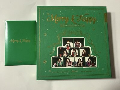 TWICE Merry&Happy 專輯+預購禮小卡