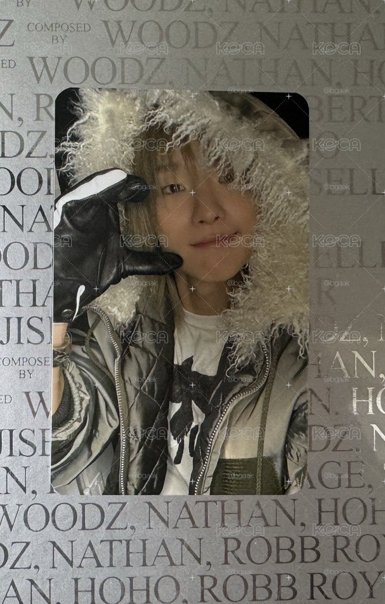 Woodz archive.1 SW線下簽售卡