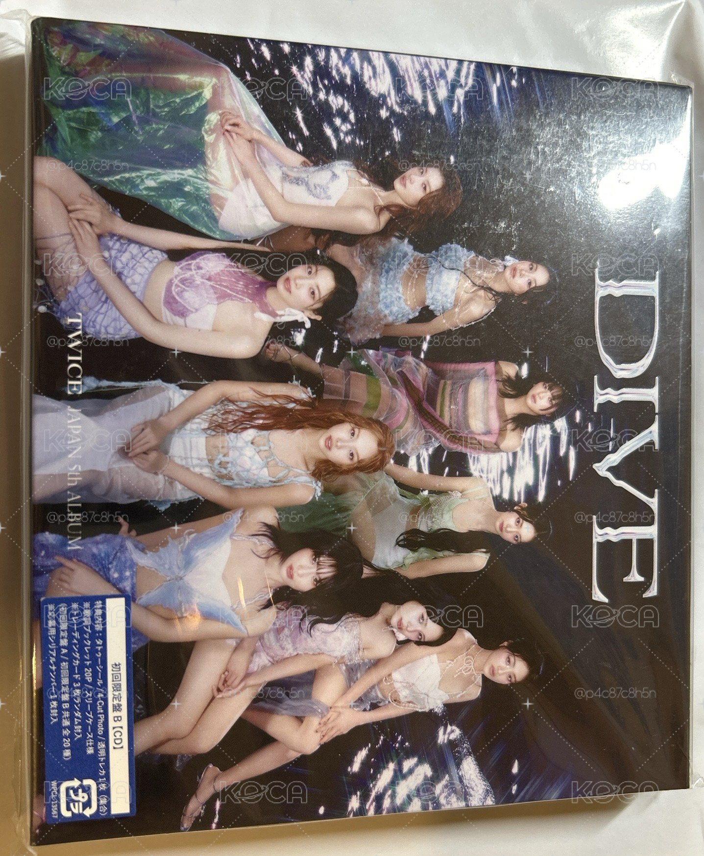 DIVE 初回限定B盤 全專已拆