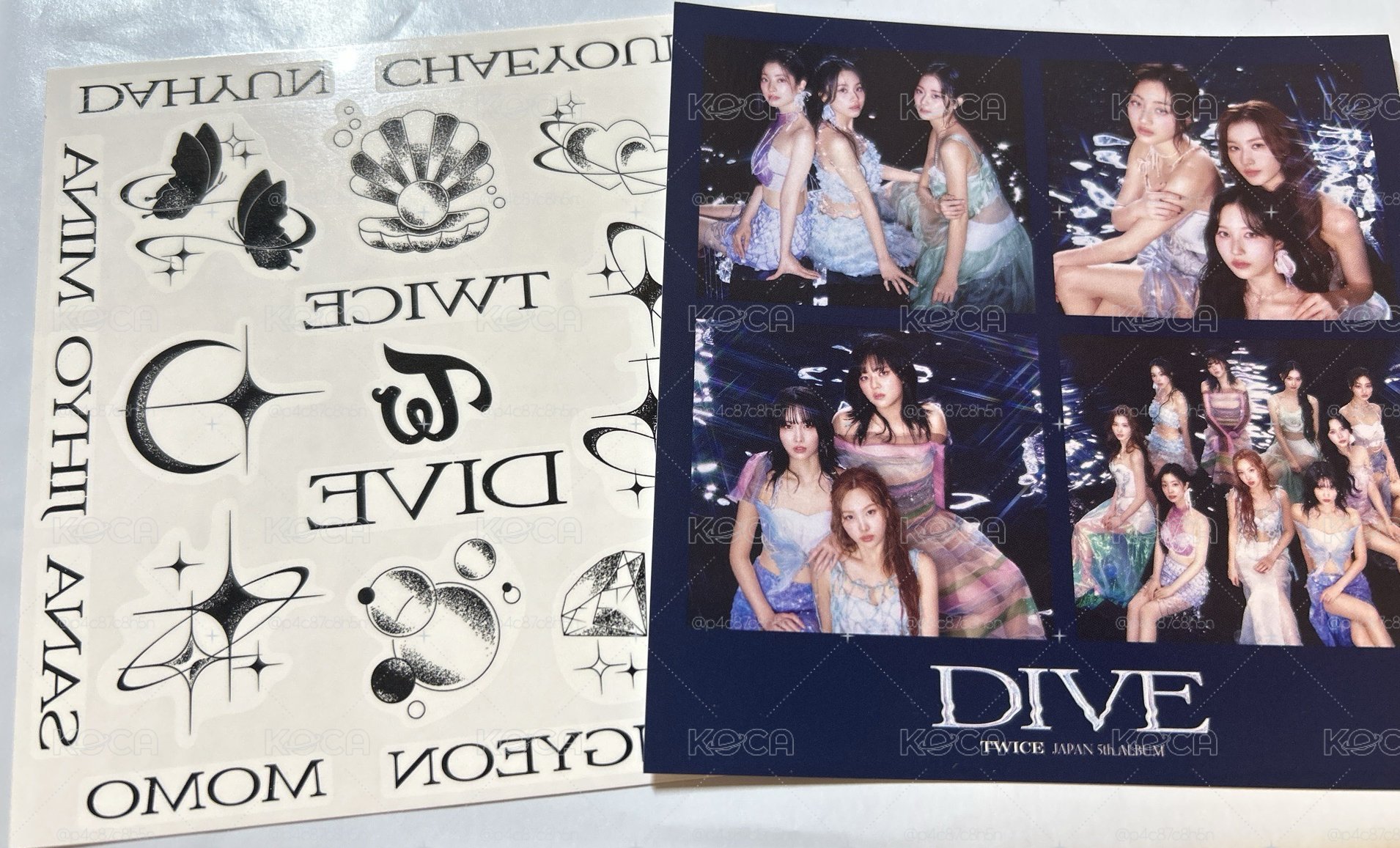DIVE 初回限定B盤 全專已拆