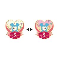 JP出道五週年 徽章 立體金屬徽章