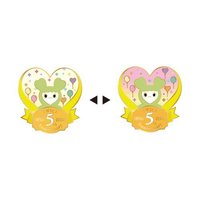 JP出道五週年 Button badge 立體金屬徽章
