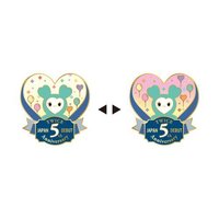JP出道五週年 徽章 立體金屬徽章
