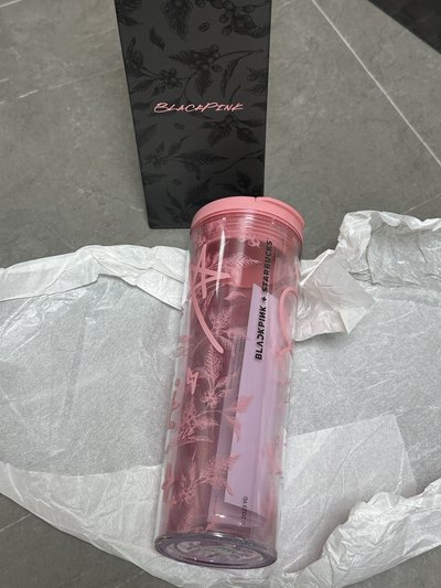 BLACKPINK 星巴克 BP粉隨行杯