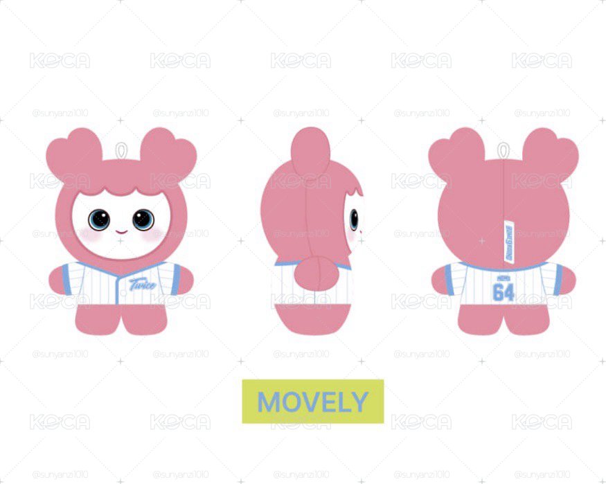 TWICE MOMO 24FM 中娃 棒球娃 MOVELY 寶寶