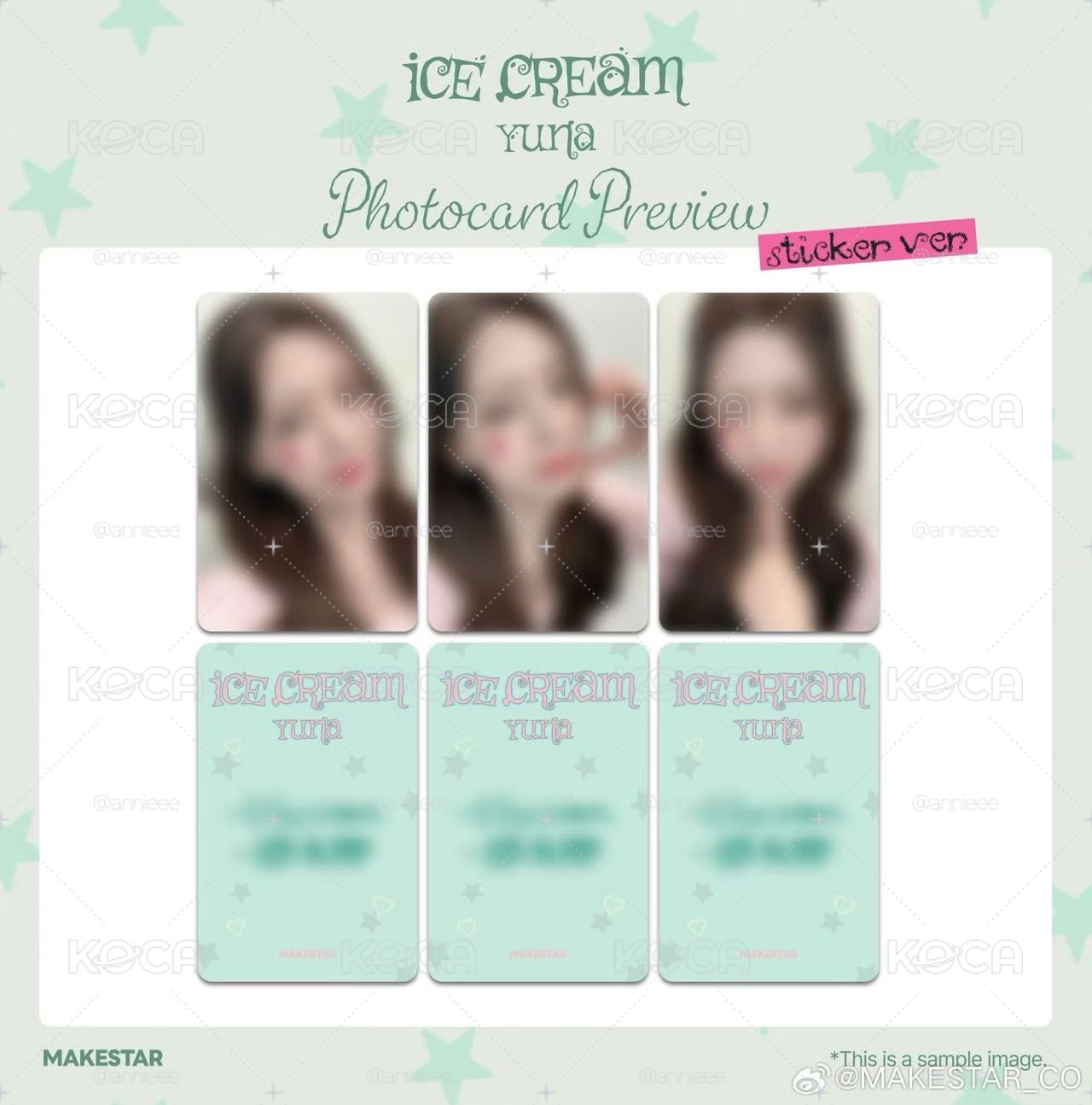 ［非現］ice cream ms廣州線下簽售 單卡