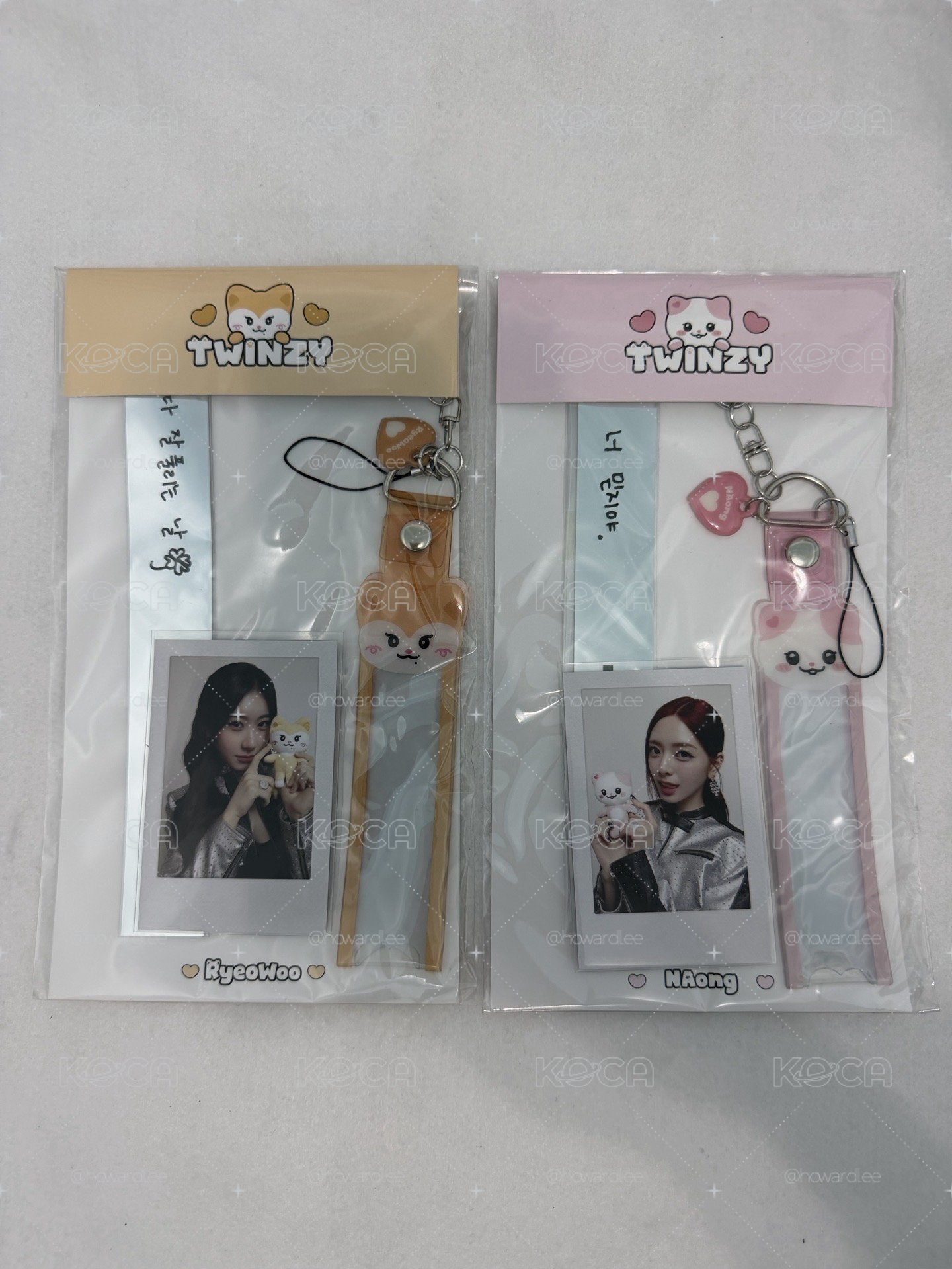 ITZY TWINZY 彩帶 鑰匙圈吊飾
