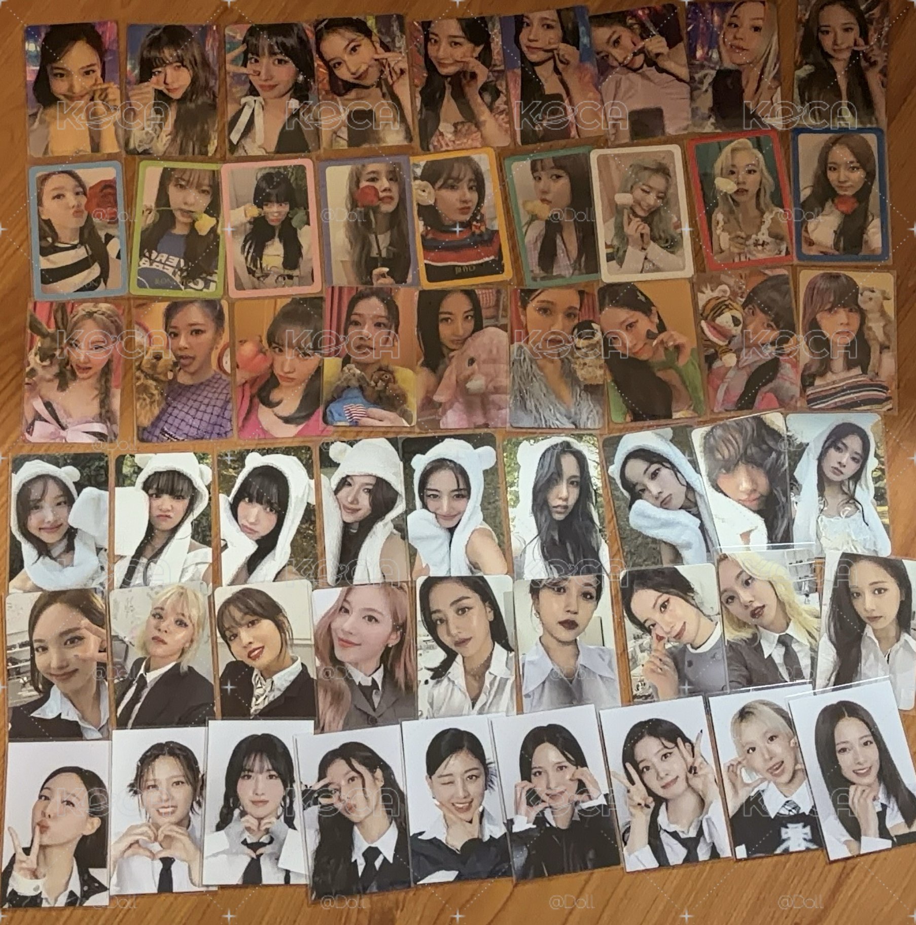 Twice 小卡 白熊帽
