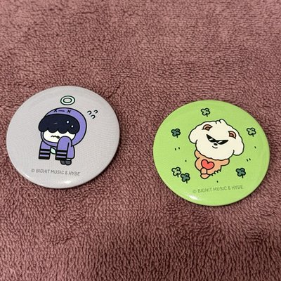 角巴兔徽章 哼呀寧 栗嘻