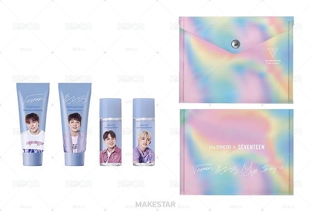The saem x Seventeen 代言保養品-Hip hop team